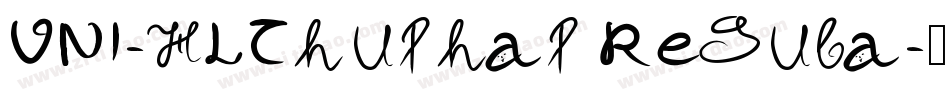 VNI-HLThuphap Regula字体转换